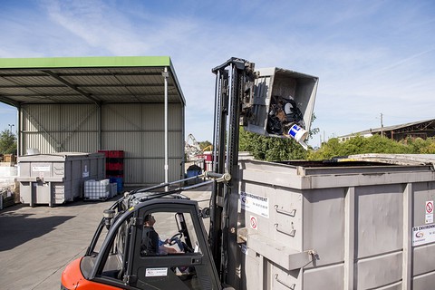 Regroupement des déchets